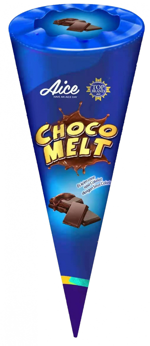 Kem ốc quế socola